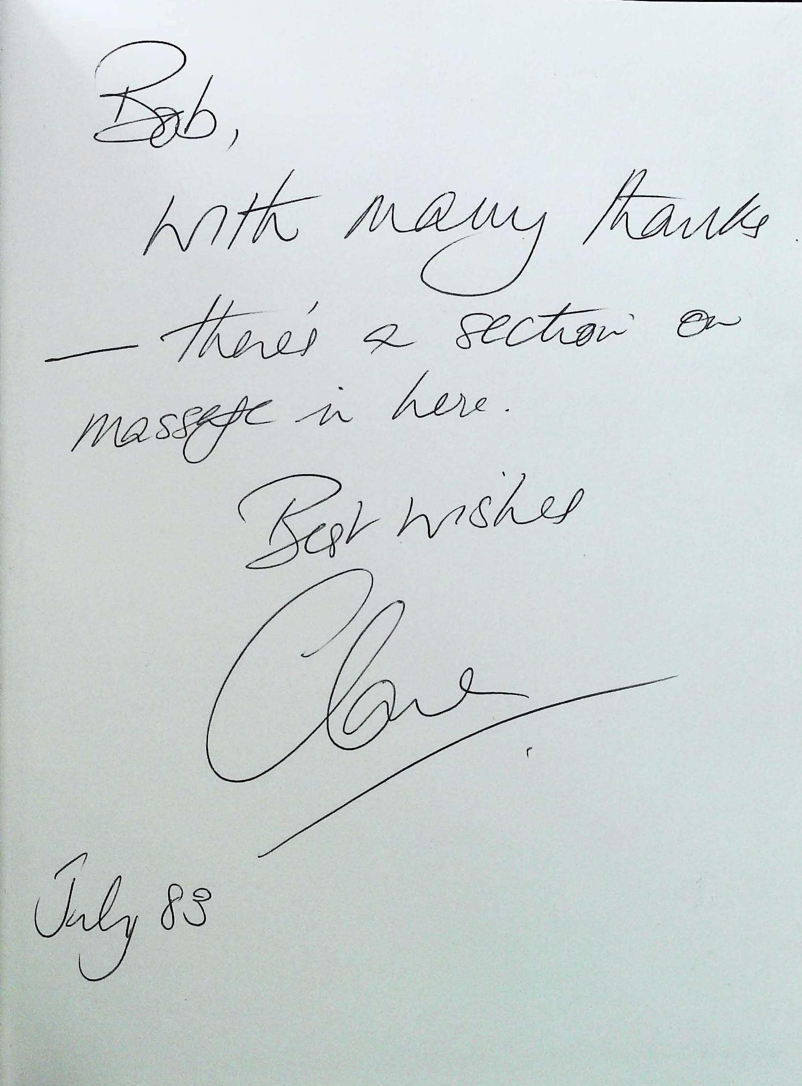 Your Health and Beauty Book hardback book by Clare Maxwell Hudson, signed by author, dedicated to - Image 3 of 4