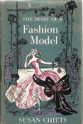 The Diary of a Fashion Model by Susan Chitty Hardback Book 1958 published by Methuen & Co Ltd some