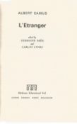 L'Etranger Methuen's twentieth Century Texts Hardback Book By Albert Camus 1970 Edited By Germaine