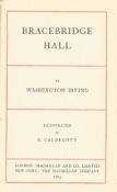 Bracebridge Hall by Washington Irving 1903 First Pocket Classics Edition Hardback Book published