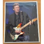 Eric Clapton signed 10x8 inch colour photo. Eric Patrick Clapton, CBE, born 30 March 1945, is an