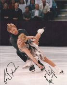 Torvill and Dean signed 10x8 inch colour photo. Good condition. All autographs come with a