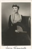 Joyce Grenfell signed 6x4 black and white photo. Joyce Irene Grenfell OBE, née Phipps; 10 February