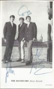 The Batchelors multi signed 6x4 black and white photo. The Bachelors are a popular music group,