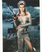 Catherine Schell signed Space 1999 10x8 inch colour photo. Catherine Schell, born Katherina Freiin