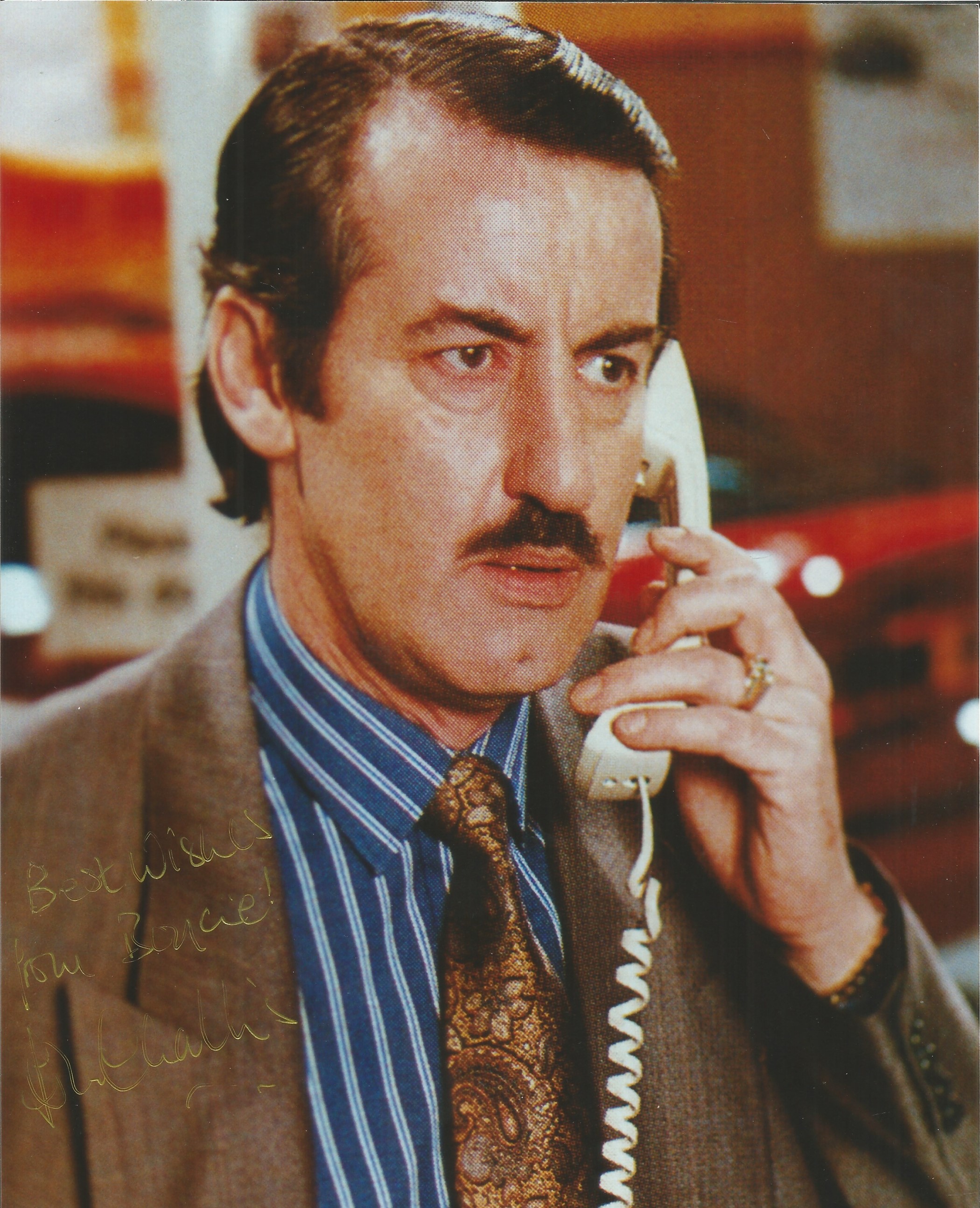 John Challis signed Only Fools and Horses 10x8 inch colour photo. John Spurley Challis, 16 August