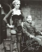 Kim Hartman signed Allo Allo 10x8 inch black and white photo. Kim Lesley Hartman, born 11 January