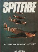 WWII Spitfire A Complete Fighting History multisigned hardback book over 20 fantastic signatures