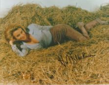 Honor Blackman signed 10x8 Pussy Galore Goldfinger colour photo. Honor Blackman, 22 August 1925 -