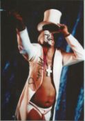 Geoffrey Holder signed 10x8 James Bond Live and Let Die colour photo. Geoffrey Lamont Holder, August