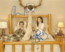 Ryan Reynolds and Sandra Bullock signed The Proposal 10x8 inch colour photo. Good condition. All