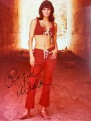 Raquel Welch signed 10x8 inch colour photo. Raquel Welch, born Jo Raquel Tejada; September 5,