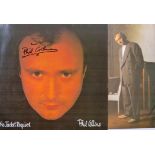 Phil Collins No Jacket Required Lp Record Signed To The Cover By Phil Collins. Good condition. All