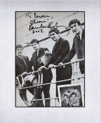 Paul McCartney signed 10x8 mounted Beatles black and white magazine photo. Good condition. All