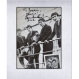 Paul McCartney signed 10x8 mounted Beatles black and white magazine photo. Good condition. All
