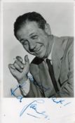 Sid James signed 6x4 black and white photo. Sidney James, born Solomon Joel Cohen; 8 May 1913 - 26