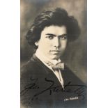 JAN KUBELIK, 1880-1940, Czech Violinist signed Vintage Postcard Photo. Good condition. All