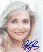 Priscilla Barnes signed 10x8 inch colour photo. Priscilla Anne Barnes, born December 7, 1954, is