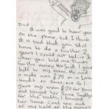 Brad Kray adopted son of Reggie Kray ALS interesting letter in which he talks about the length of