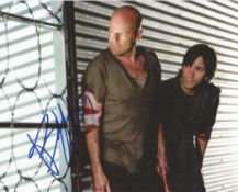 Bruce Willis signed 10x8 inch colour photo. Walter Bruce Willis, born March 19, 1955, is an American