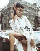 Joanna Lumley signed 10x8 New Avengers colour photo. Joanna Lamond Lumley OBE FRGS, born 1 May 1946,