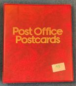 Post office EMPTY postcard album with 23 leaves. Good condition. We combine postage on multiple