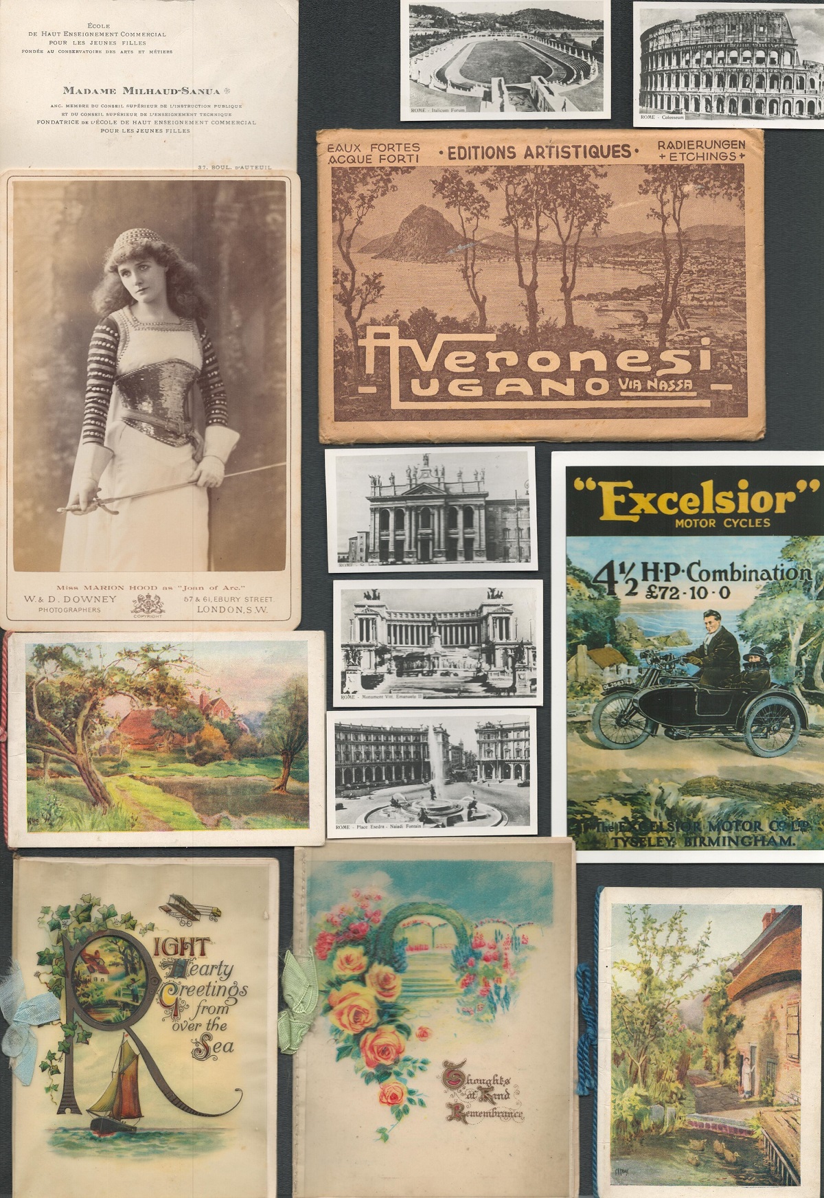 Old postcard collection. 15+ included. Good condition. We combine postage on multiple winning lots