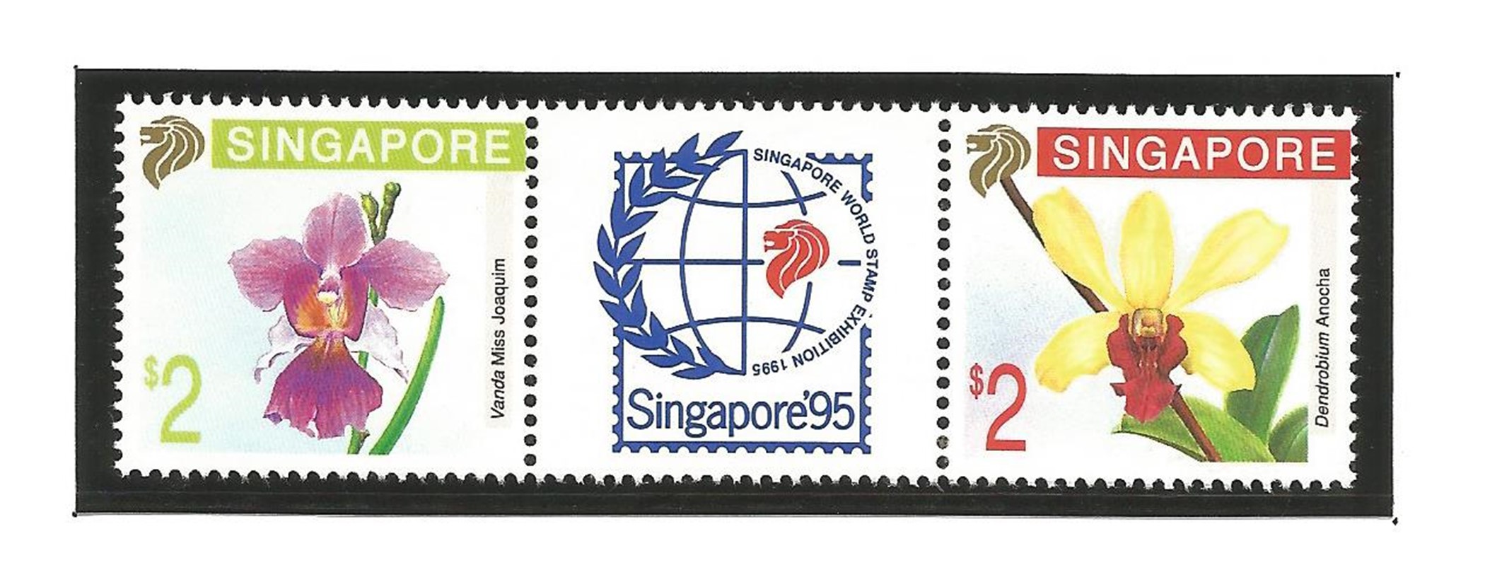 Singapore 1991 presentation book of stamps in slipcase. Unmounted mint stamps. Good condition. We - Image 2 of 2