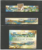 Singapore 2011 presentation book of stamps in slipcase. Unmounted mint stamps. Good condition. We