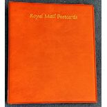 Royal Mail postcards album. EMPTY. 22 sleeves included. Colour brown. Good condition. We combine