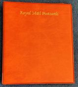 Royal Mail postcards album. EMPTY. 22 sleeves included. Colour brown. Good condition. We combine