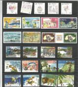 Singapore 2014 presentation book of stamps in slipcase. Unmounted mint stamps. Good condition. We