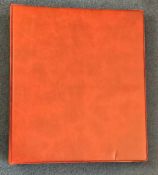 Stanley Gibbons EMPTY picture postcard album. Comes with 35 empty leaves. Good condition. We combine