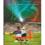 GB prestige booklet collection. 2 included. BBC75 and 1996 European Football championship. Good