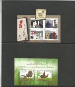 Singapore 2013 presentation book of stamps in slipcase. Unmounted mint stamps. Good condition. We