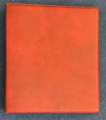 Stanley Gibbons picture postcard album. EMPTY. Contains 18 leaves. Good condition. We combine