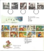 GB FDC collection. 1994. 11 included. Good condition. We combine postage on multiple winning lots