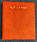 Royal Mail postcards album. EMPTY. 20 sleeves included. Colour brown. Good condition. We combine