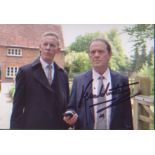 Morse Lewis Kevin Whately signed postcard sized picture in character.Good condition. All