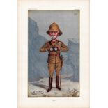 Vanity Fair print. Titled Bobs. Dated 21/6/1900. Lord Roberts. Approx size 14x12.Good condition. All