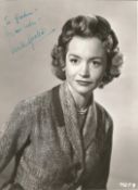 Ursula Howells, a signed and dedicated 9.5x6.5 The Long Arm (1956) photo with press details to back.