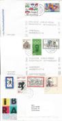 Sports FDC collection of 9 with Stamps and FDI Postmarks, Including The 1996 Olympic Games Berlin,