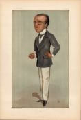 Vanity Fair print. Titled Max. Dated 9/12/1897. Max Beerbohm. Approx size 14x12.Good condition.