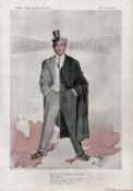 Vanity Fair print. Titled Why man he doth…..... Dated 18/6/1913. Sir Rufus Isaacs. Approx size
