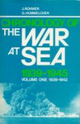 Chronology of The War at Sea 1939 1945 vol 1 1939 1942 by J Rohwer and G Hummelchen 1972 Hardback