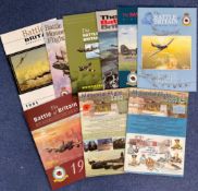 WW2 Collection of 9 Battle Of Britain Magazines. 7 Official RAF Battle of Britain Magazines all