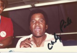 Charley Pride signed 6x4 colour photo. He was an American singer, guitarist, and professional