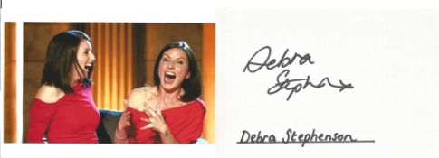 Debra Stephenson, Comedy Roast show signature piece featuring a 6x4 colour photo picturing