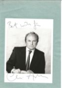 Clive Anderson signed 8x6 black and white photo. Clive Stuart Anderson (born 10 December 1952) is an