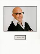 Harry Hill signature piece mounted below colour photo. Approx size 16x12.Good condition. All